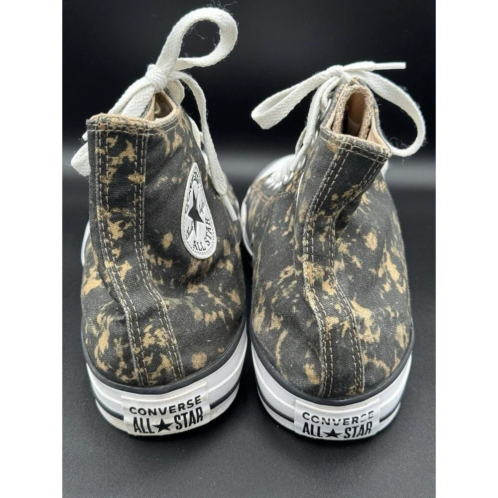 Converse Chuck Taylor All Star Hi Dip Dye ‘Black Hemp’ Shoes Men’s 10 Women’s 12 - Picture 8 of 10